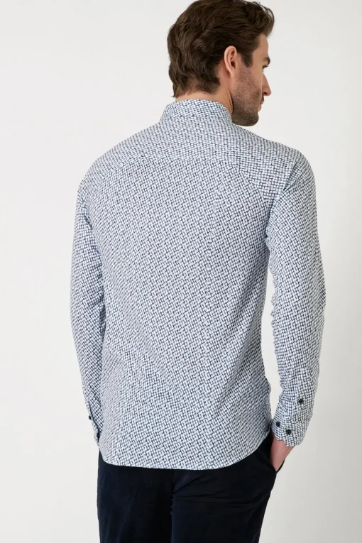 Herren Desoto Casual Kent Jerseyhemd