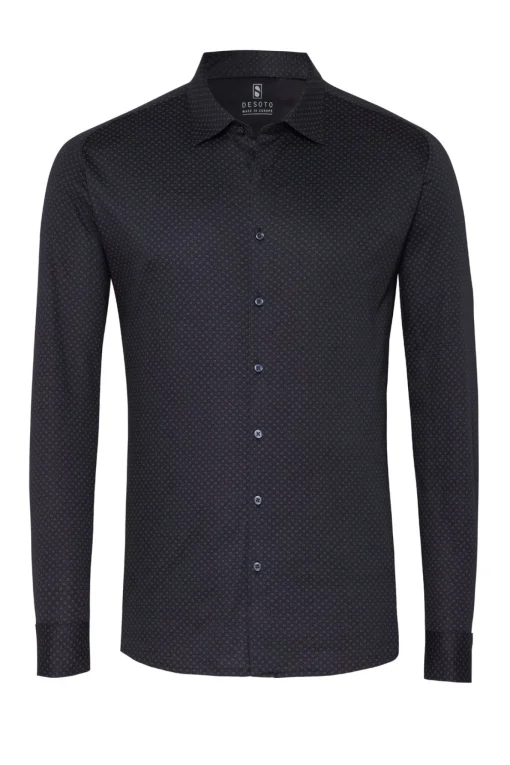 Herren Desoto Casual Kent Jerseyhemd