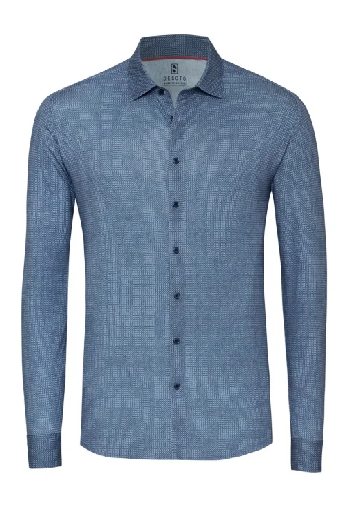 Herren Desoto Casual Kent Jerseyhemd