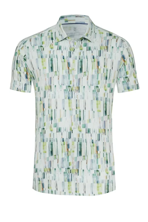 Herren Desoto Casual Kent Jerseyhemd Kurzarm