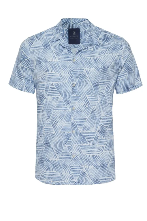 Herren Desoto Casual Lido Resorthemd