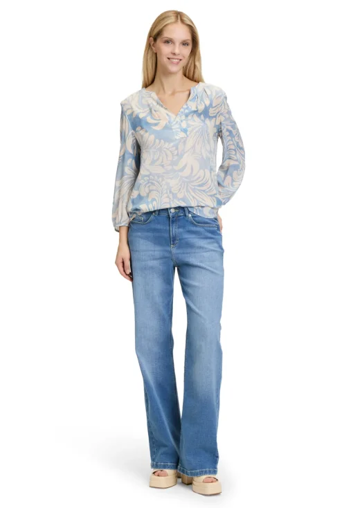 Damen Cartoon Casual-Bluse