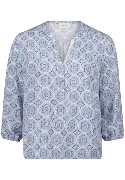 Damen Cartoon Casual-Bluse