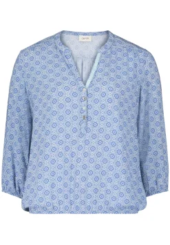 Damen Cartoon Casual-Bluse