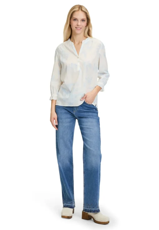 Damen Cartoon Casual-Bluse