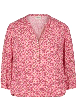 Damen Cartoon Casual-Bluse