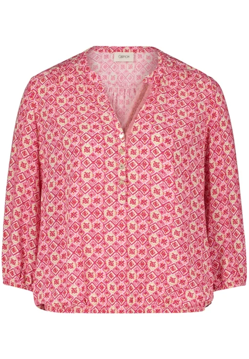 Damen Cartoon Casual-Bluse