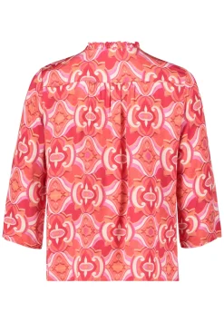 Damen Cartoon Casual-Bluse
