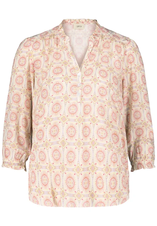 Damen Cartoon Casual-Bluse