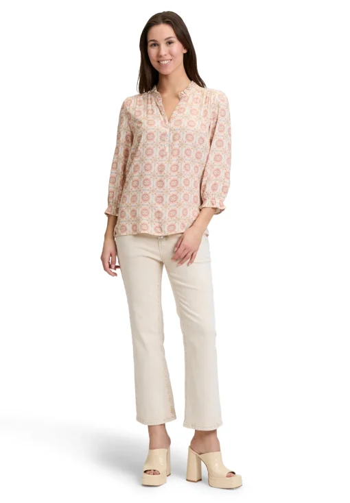 Damen Cartoon Casual-Bluse