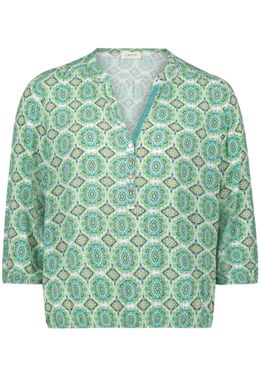Damen Cartoon Casual-Bluse
