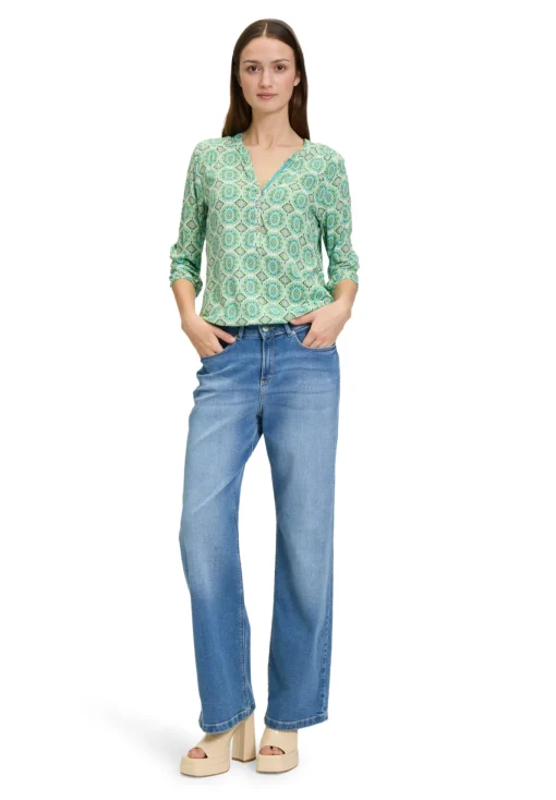 Damen Cartoon Casual-Bluse