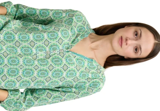 Damen Cartoon Casual-Bluse