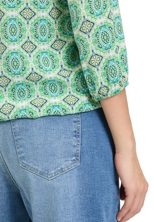 Damen Cartoon Casual-Bluse