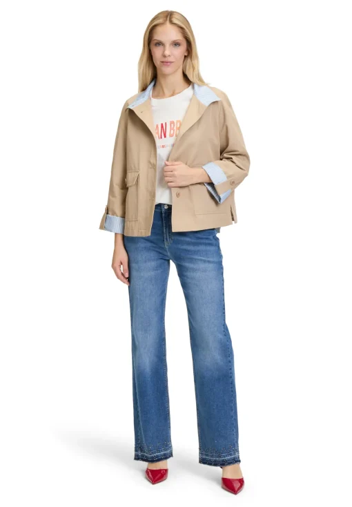Damen Cartoon Casual-Jacke