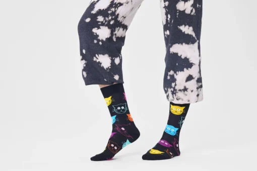 Damen Happy Socks Cat Sock