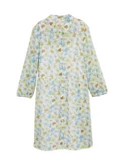 Damen Tom Tailor Denim Chiffon Minikleid