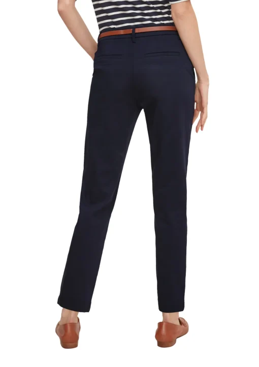 Damen Comma Chino mit Gürtel