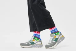 Damen Happy Socks Christmas Stripe Sock