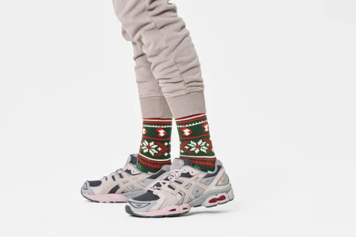 Damen Happy Socks Christmas Sweater Sock