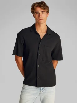 Herren Calvin Klein Jeans Chunky Waffle Overshirt