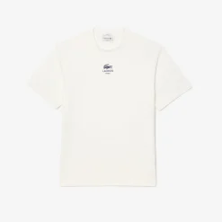 Damen Lacoste Classic Fit T-Shirt aus Baumwoll-Jersey