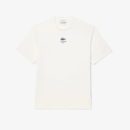 Damen Lacoste Classic Fit T-Shirt aus Baumwoll-Jersey