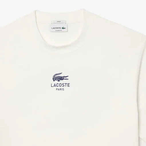 Damen Lacoste Classic Fit T-Shirt aus Baumwoll-Jersey