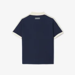 Herren Lacoste Classic Fit-Polohemd mit Piqué-Einsätzen