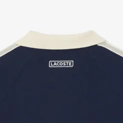 Herren Lacoste Classic Fit-Polohemd mit Piqué-Einsätzen