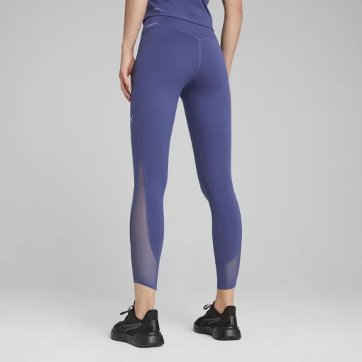 Damen Puma CLOUDSPUN Hochgeschnittene 7/8 Leggings aus weichem Mesh