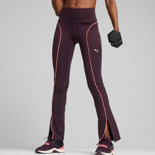 Damen Puma CLOUDSPUN Hochgeschnittene Hose mit ausgestelltem Bein