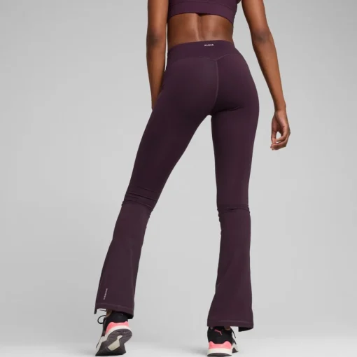 Damen Puma CLOUDSPUN Hochgeschnittene Hose mit ausgestelltem Bein