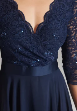 Damen Swing Day Cocktailkleid