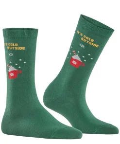 Damen Burlington Cold Outside Damen Socken