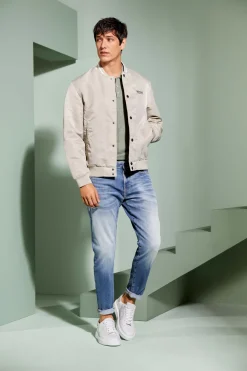 Herren Tom Tailor Denim Collegejacke