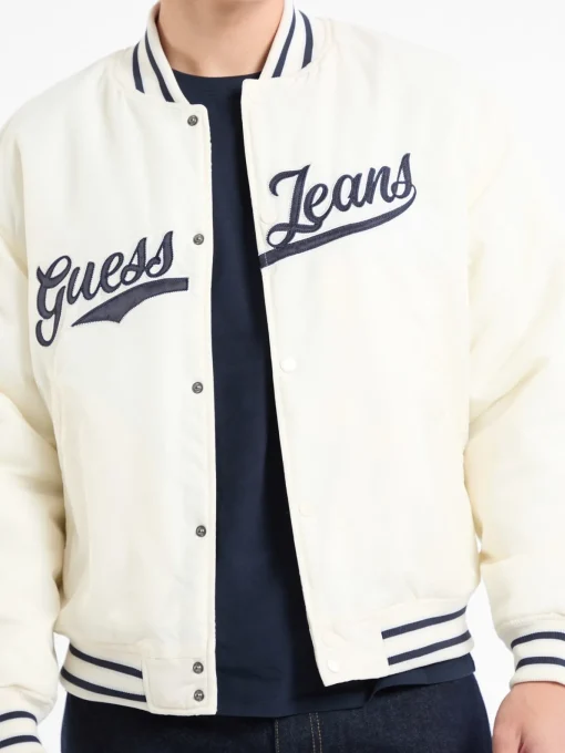 Herren GUESS JEANS College-Jacke Patch