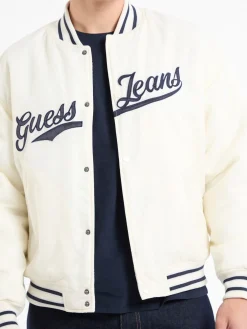 Herren GUESS JEANS College-Jacke Patch