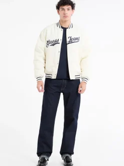 Herren GUESS JEANS College-Jacke Patch