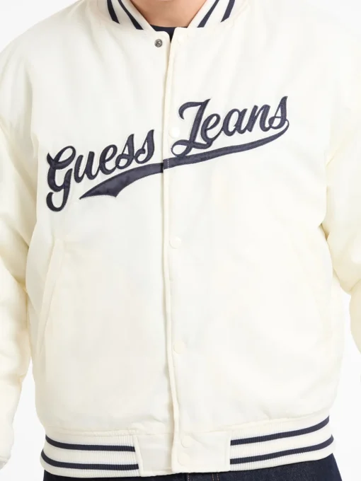 Herren GUESS JEANS College-Jacke Patch