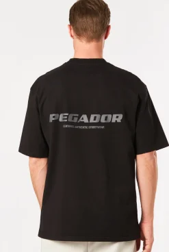 Herren Pegador COLNE LOGO OVERSIZED T-SHIRT