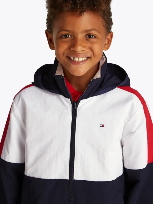 Kinder Tommy Hilfiger Colorblock Jacke