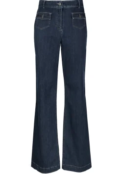 Damen Bianca Coole Stretch-Jeans in aktueller Bootcut-Form