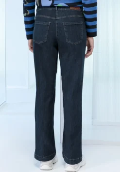 Damen Bianca Coole Stretch-Jeans in aktueller Bootcut-Form