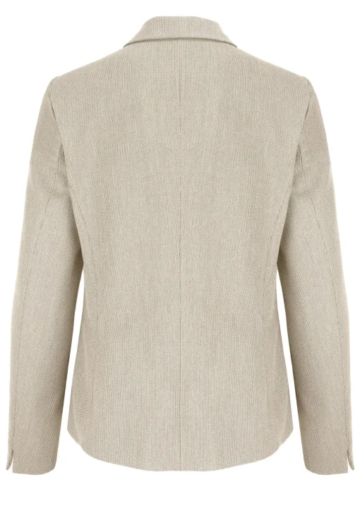 Damen Bianca Cooler Kurzblazer mit Reverskragen und Leistentaschen