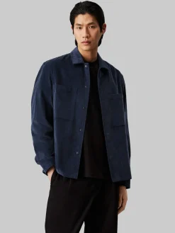 Herren Calvin Klein Cord Overshirt