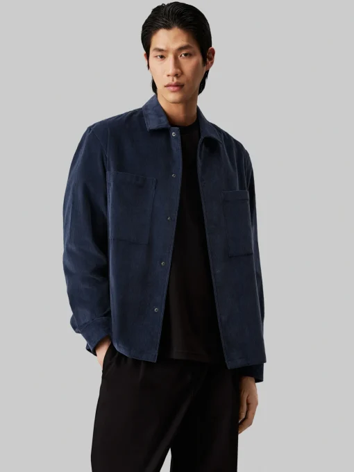 Herren Calvin Klein Cord Overshirt