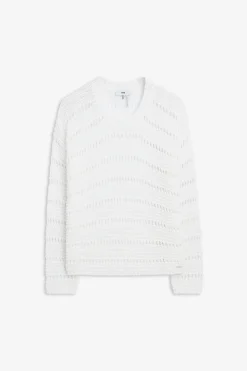 Damen Cinque Crochet-Pullover