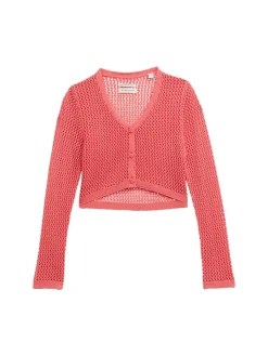 Kinder Tom Tailor Denim Cropped Cardigan