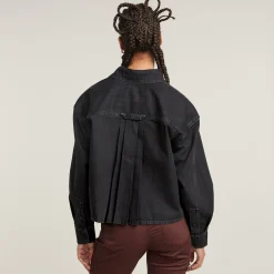Damen G-Star Cropped Jeans Overshirt